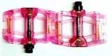 Педали JD-287 9/16 (50) пластм. роз.