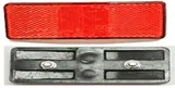 Катафот SZ-304 В красный на багажник 2 болт (10шт)