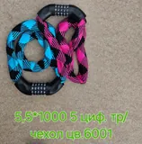 Противоугонка код. цепь 5.5*1000 5 циф.тр/чехол (80) цв.6001