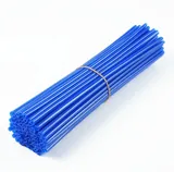 Катафот трубочки синие 24cm/72шт N