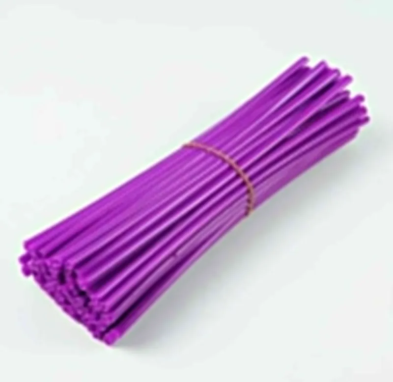 Катафот трубочки фиолет 24cm/72шт N